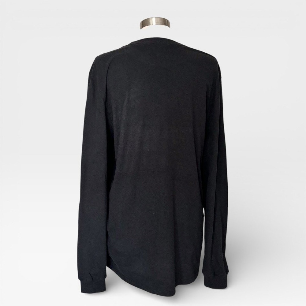 New! The North Face Long Sleeve Shirt Black/ White Size Large - New With Tags - Picture 3 of 8
